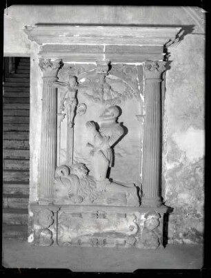 Schloßkirche; Gruft, Grabmal Georg Hund von Wenkheim