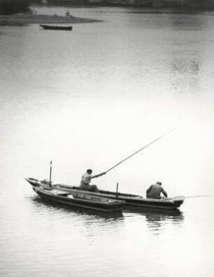 Angler auf dem See