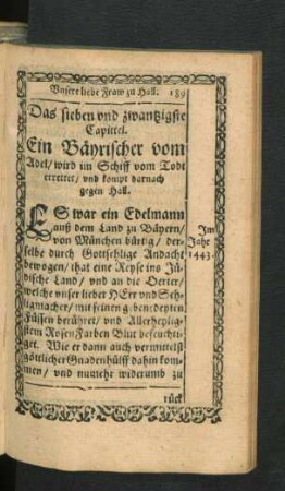 Das sieben und zwantzigste Capittel.