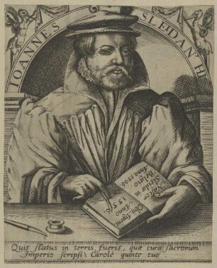 Bildnis des Ioannes Sleidanus