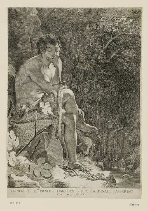 Heiliger Johannes der Täufer in der Wüste
