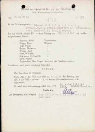 Kühlenthal, Edmund