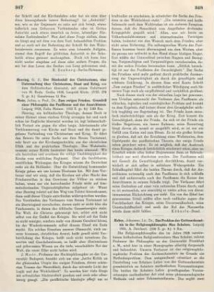 348-349 [Rezension] Heber, Johannes, Das Problem der Gotteserkenntnis in der Religionsphilosophie Max Schelers
