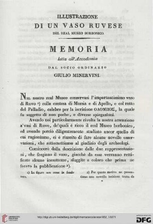 4: Illustrazione di un vaso ruvese del Real Museo Borbonico : memoria letta all'Accademia