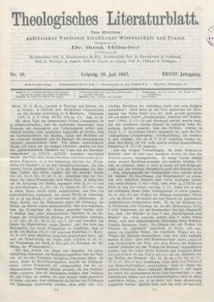 353-355 [Rezension] Allen, Willoughby C., A critical and exegetical commentary on the gospel according to S. Matthew
