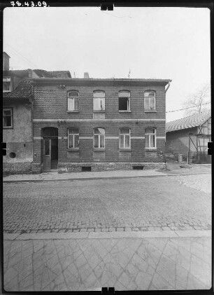 Schmalkalden, Braugasse. Wohnhaus. Straßenfront