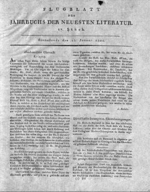 1801-01-17 : 27. Stück