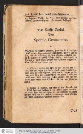 Vom Speculo Geomatico