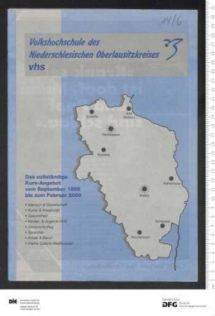 Programm 2. Semester 1999/2000