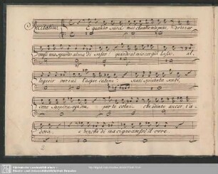 Recitativo: E quando sarà mai
