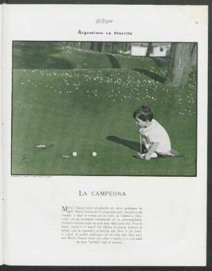Argentinos en Biarritz : La campeona