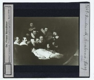 Rembrandt, Die Anatomie des Dr. Tulp (Den Haag MH 146)