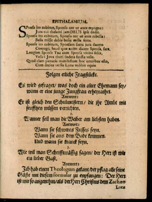Folgen etliche Fragstücke.
