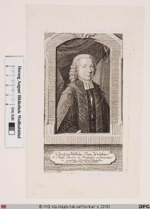 Bildnis Christian Wilhelm Franz Walch