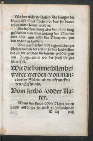Vom krebs/ odder Nater.