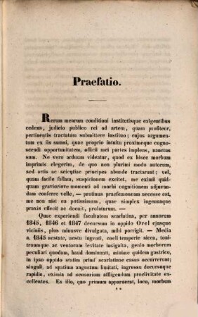 Ad scarlatinam spectantia quaedam