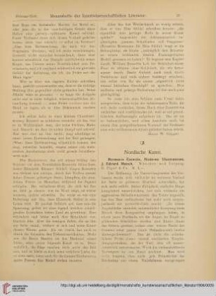 [Rezension von: Hermann Esswein, Moderne Illustratoren. J. Edvard Munch]