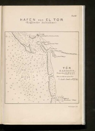 Hafen von El Tor (Englischen Aufnahme.)