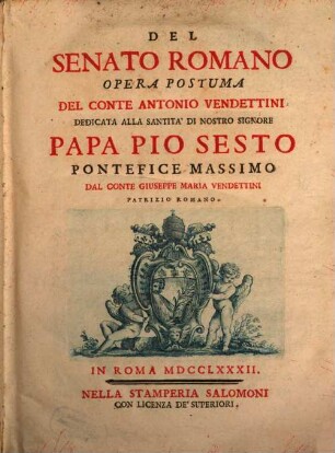 Del Senato romano