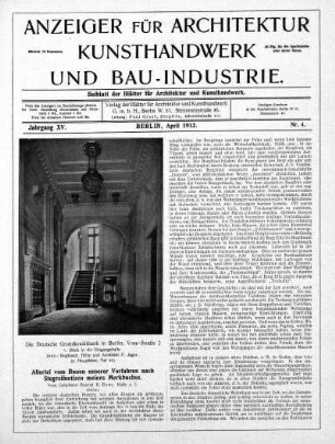 Nr. 4, April 1912
