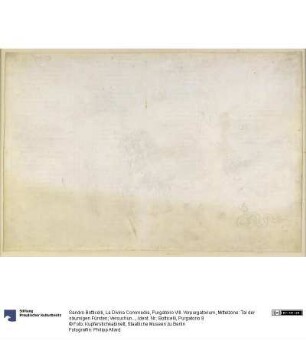 La Divina Commedia, Purgatorio VIII. Vorpurgatorium, Mittelzone: Tal der säumigen Fürsten; Versuchung durch die Schlange; Gespräch mit Nino Visconti und Currado Malaspina