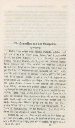 193-210 Die Humanisten und das Evangelium : Fortsetzung