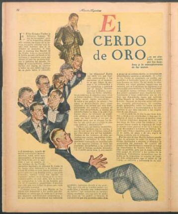 El cerdo de oro : Cuento por F. Barrios Vallejo