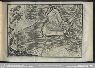 Pl. 7. Plan des Attaques de Dendermonde en 1745