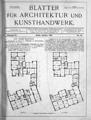No. 10., Oktober 1907