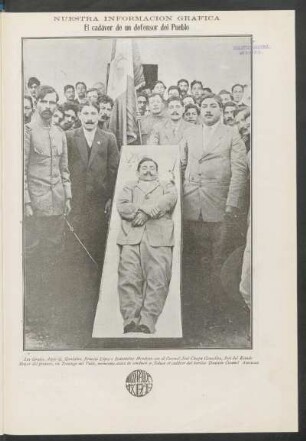 El cadáver de un defensor del Pueblo - [Fotografía]