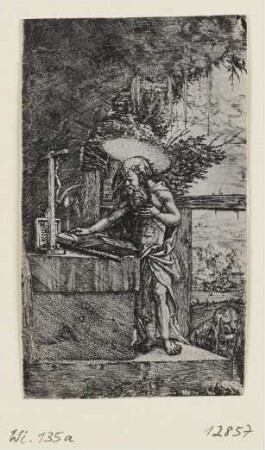 Lesender heiliger Hieronymus