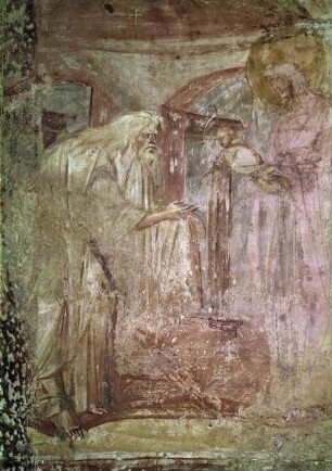 Szenen aus dem Leben Mariens — Darbringung Christi im Tempel