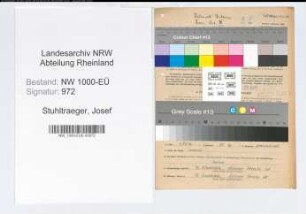 Entnazifizierung Josef Stuhltraeger, geb. 21.01.1905 (Polizeimeister)