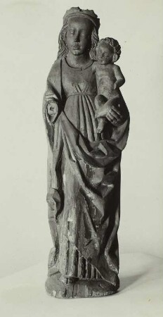 Madonna aus einem Altarwerk aus Erbisdorf