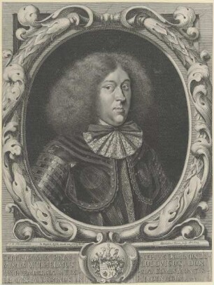 Bildnis des Wilhelmus Ludovicus Dux Würtembergia et Teccia