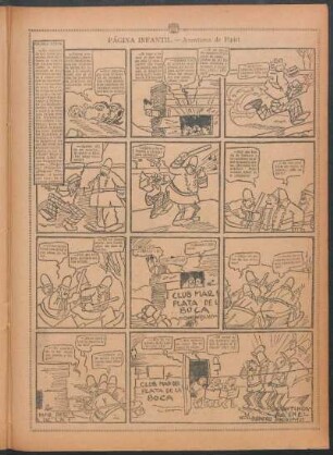 Página infantil.- Aventuras de Pipirí