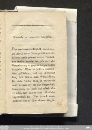 Vorrede zur zweiten Ausgabe.