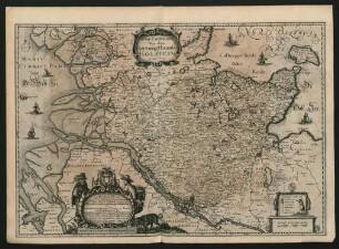 Newe Landtcarte Von dem Hertzogthumbe Holstein Anno 1649.