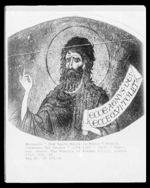 Der heilige Johannes der Täufer