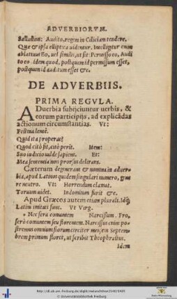 De Adverbiis