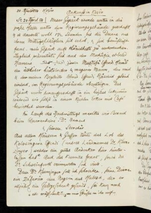 3v-5v 20.IV.-23.IV.1884 Koser - Bedah