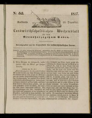 No 52. 1837. 29. Dezember