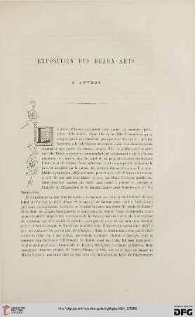 17: Exposition des Beaux-Arts à Anvers