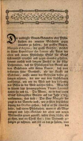 Swedenborgs und anderer Irrdische und Himmlische Philosophie : zur Prüfung des Besten ans Licht gestellt, Zweyter Theil. Der Jrrdischen und Himmlischen Philosophie Zweyter Theil, Worinnen 1. Swedenborgs, 2. Malebranche, 3. Newtons ... Jrrdische Philosophie mit Ezechiels Himmlischer Philosophie verglichen wird