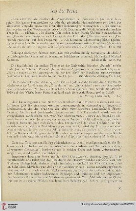 Aus der Presse
