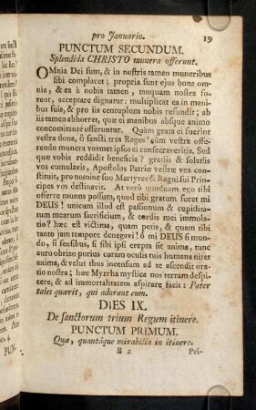 19-30, Dies IX - XII