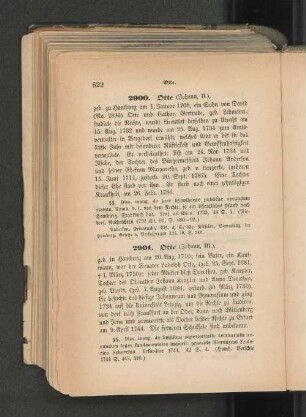 2900. Otte (Johann, II.)