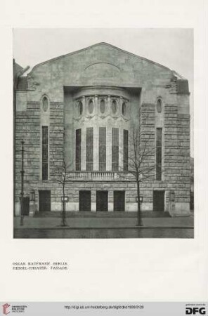 Das Hebbel-Theater in Berlin