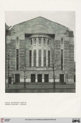 Das Hebbel-Theater in Berlin