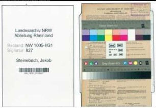 Entnazifizierung Jakob Steinebach , geb. 08.12.1887 (Polizist)